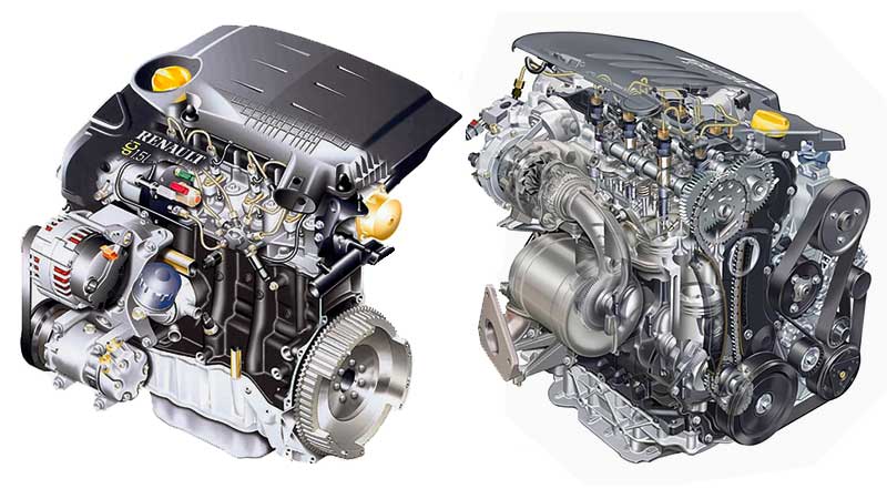 Контрактный двигатель Renault Kangoo Express 1.5 dCi K9K716 84 л.с.