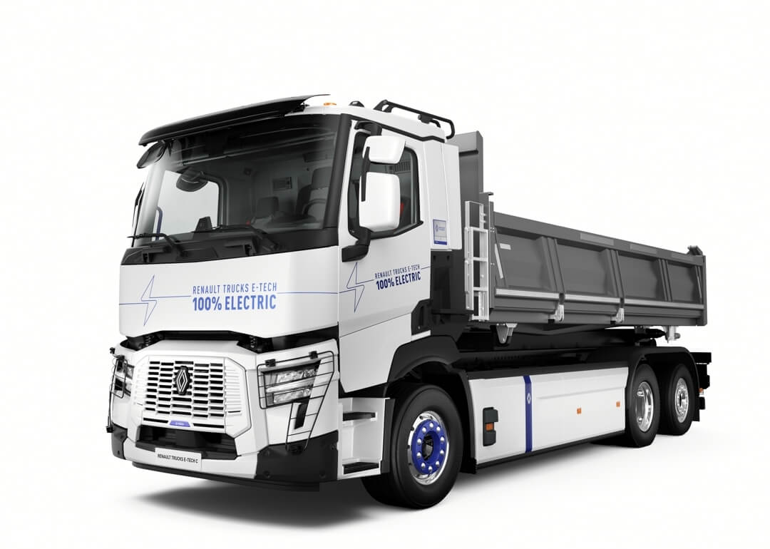 Электрические грузовики Renault Truck обновили дизайн