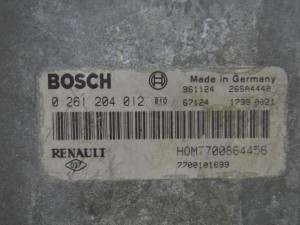 Блок управления двигателем Renault Safrane (1992-2000) 7700864456, 7700101699, 0261204012