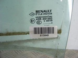 Стекло двери задней левой Renault Laguna 3 (2007-2015)