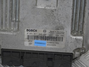 Блок управления двигателем Renault Megane 2 (2002-2008) 8200391966, 8200370779, 0281011549