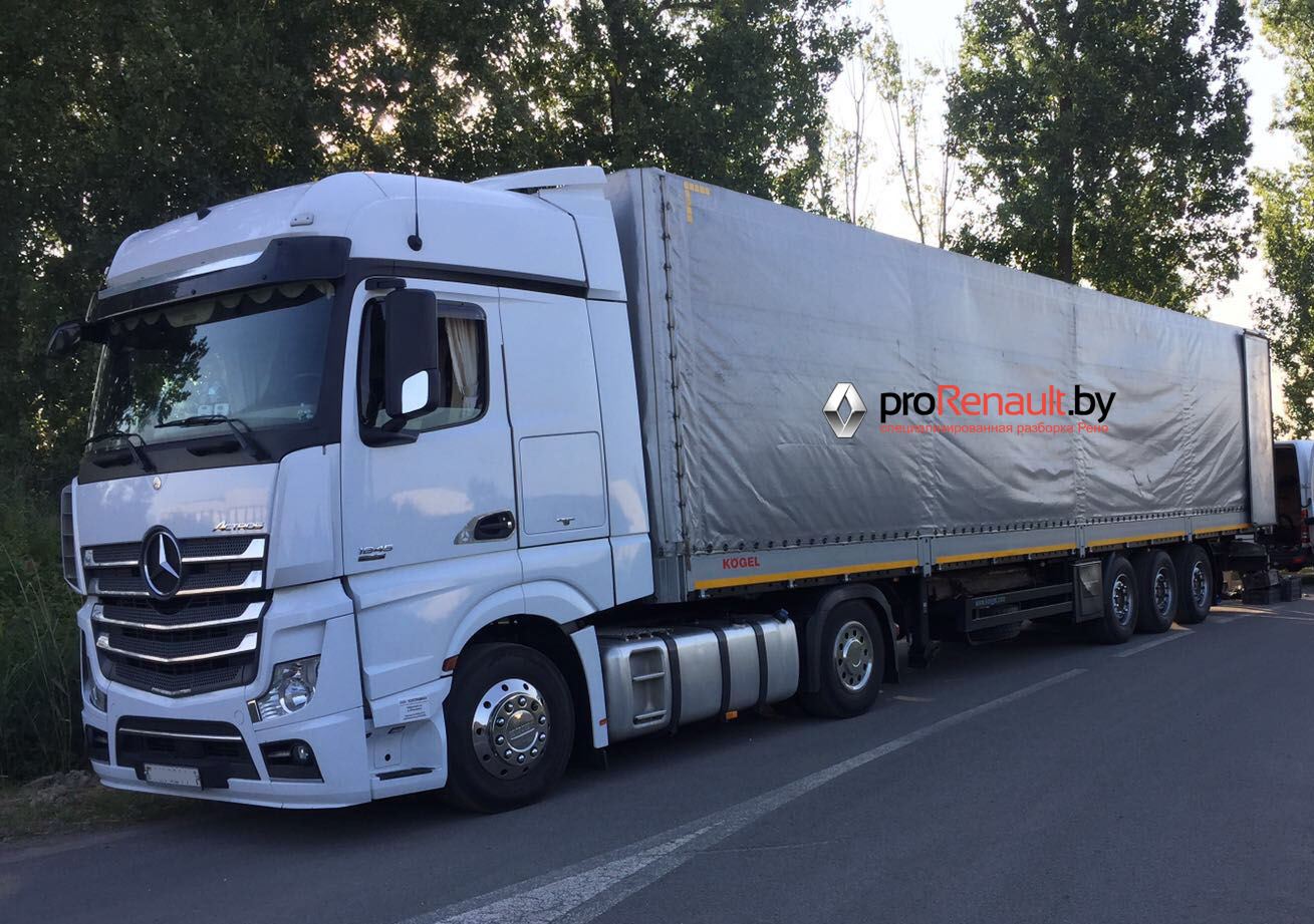 Поступление запчастей б/у Рено